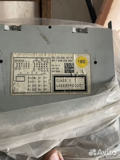 Штатная магнитола на skoda octavia a5