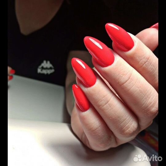 Наращивание ногтей, покрытие гель лак