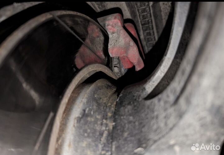 Задние тормоза 310 мм mqb мех. Ручник