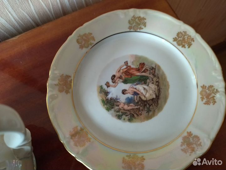 Сервиз Мадонна гдр кофейный kahla попредметно