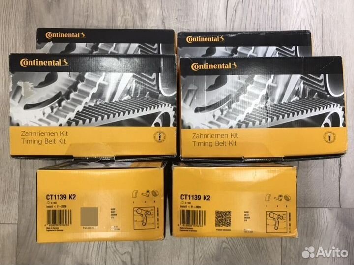 Комплект грм CT1139 K2 на 2.0 дизель