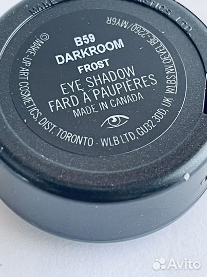 Mac eye shadow Тени #darkroom frost Новые Оригинал