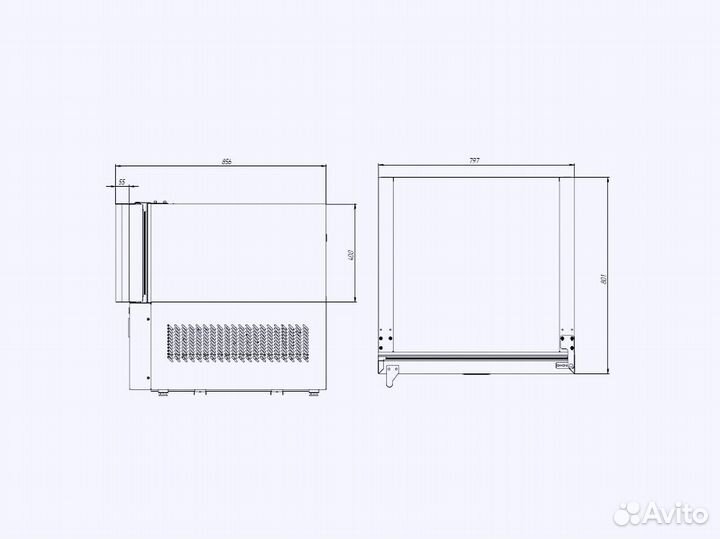 Морозильник Polair CR3-G