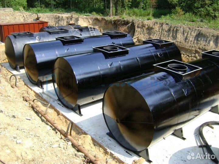 Резервуары стальные / подземные/ надземные