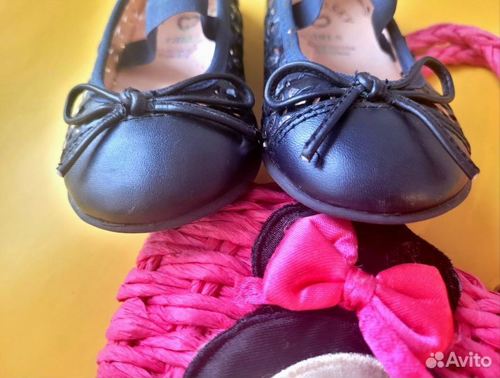 Туфли для девочки балетки 23 24 Pablosky