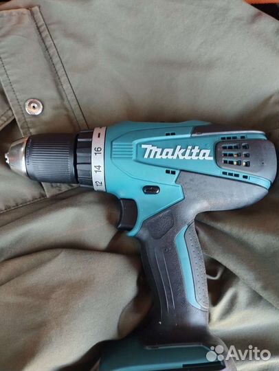 Аккумуляторная дрель шуруповерт makita 18v