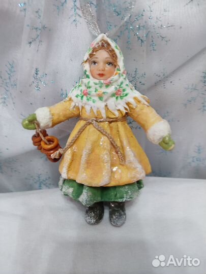 Ватная игрушка