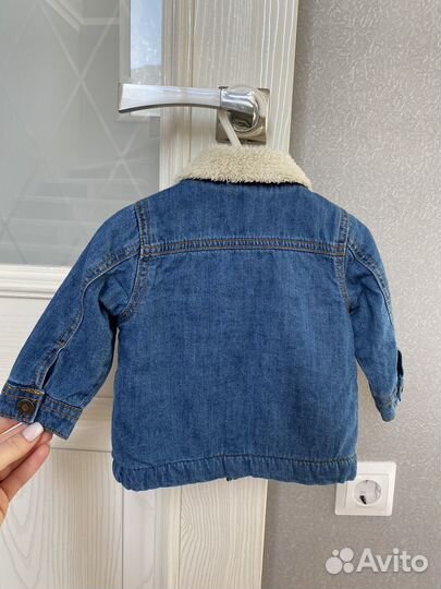 Куртка джинсовая для мальчика 62-68