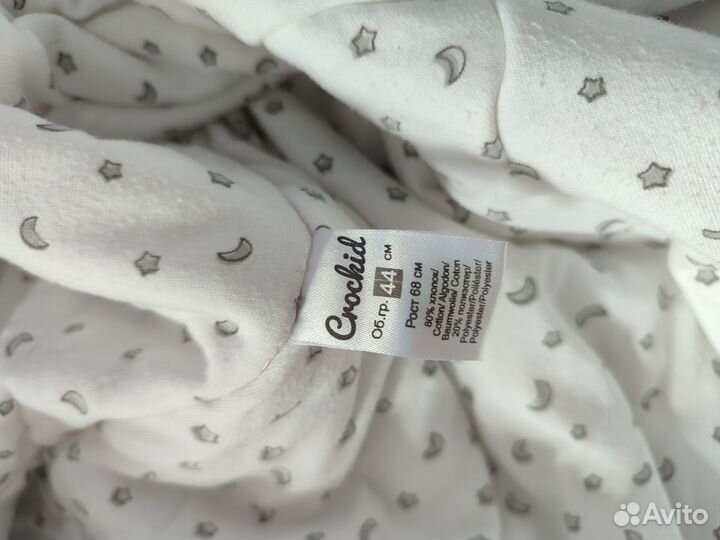 Комбинезон демисезонный утепленный crockid 68-74