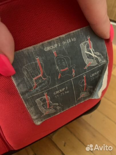 Детское автокресло 9 до 36 кг