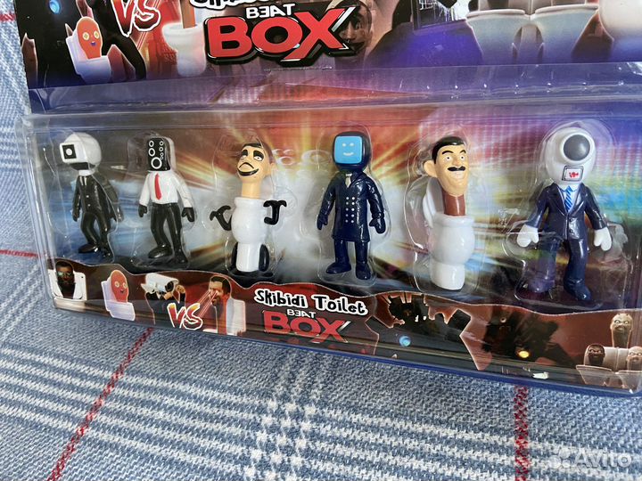Набор Фигурок Скибиди туалет и аксессуары Skibidi