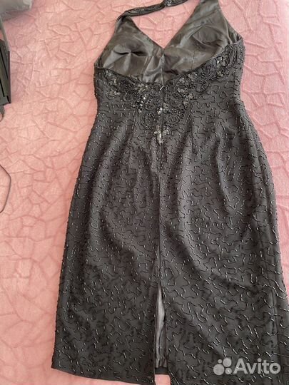 Вечернее платье, стеклярус пайетки. Америка