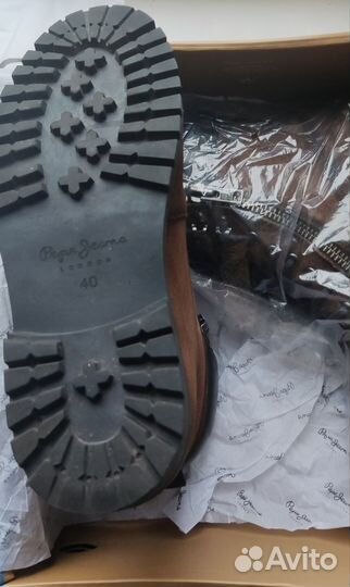 Ботинки мужские демисезонные 40