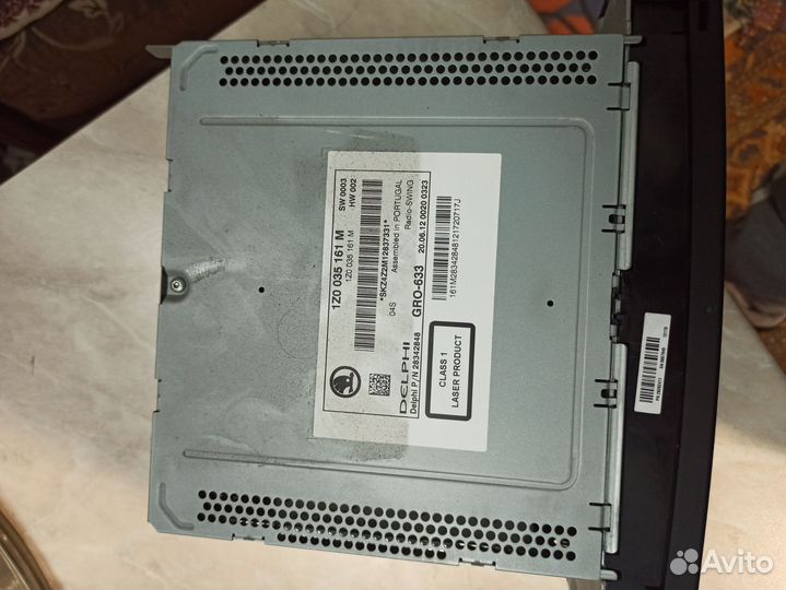 Штатная магнитола на skoda octavia a5