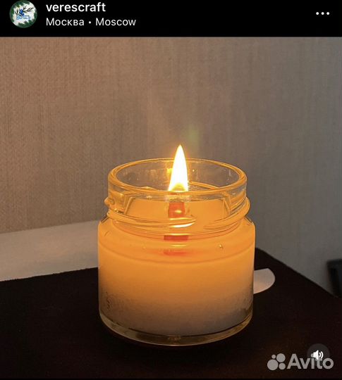 Свечи ручной работы