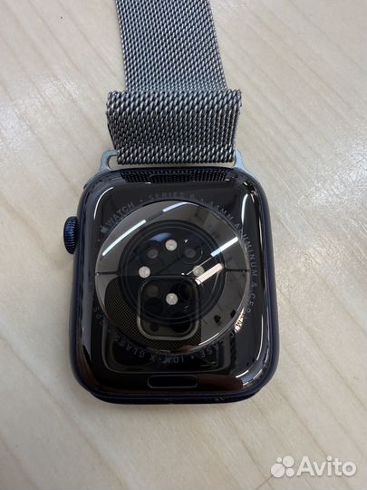 Apple watch 6 44mm blue б/у в Ленте