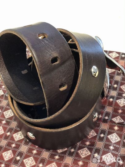 Ремень мужской D&G коричневый