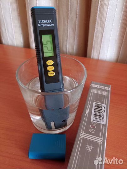 TDS метр для контроля качества воды с подсветкой