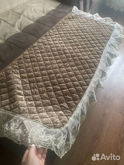 Ожурные мягкие покрывала на диван и кресла
