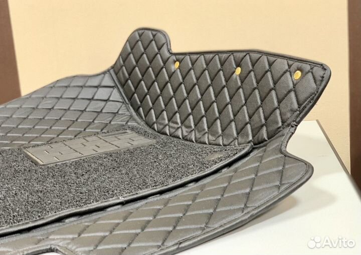 3d коврики из экокожи Land Cruizer 200