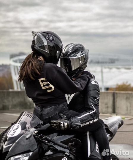 Фотосессия на мотоцикле