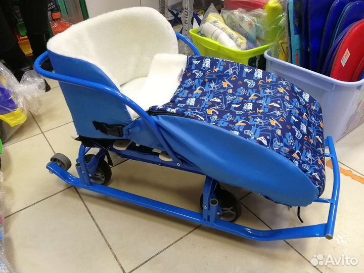 Сиденье на санки, меховые (новые)