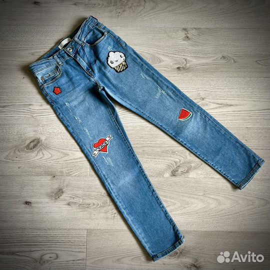 Новые джинсы Zara для девочки 140 см 10 лет