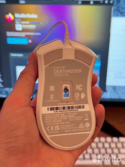 Игровая мышь Razer DeathAdder Essential White