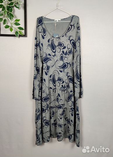 Трикотажное платье из вискозы Австралия р.56