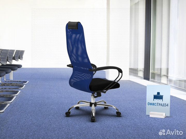 Эргономичное кресло с гарантией новое