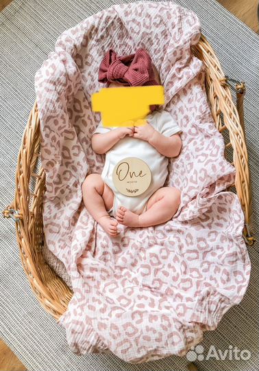 Плетеная корзина люлька