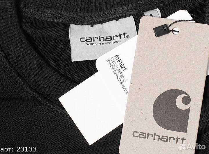 Свитшот Carhartt white brnd Чёрный