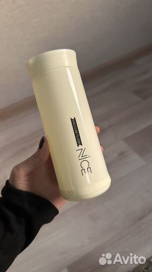 Бутылочка для воды 0,3 стекло