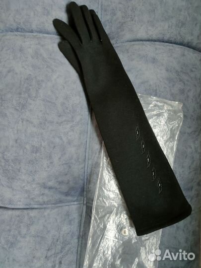 Длинные перчатки новые