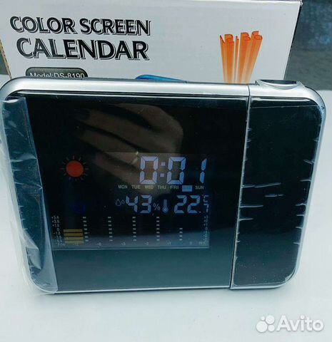 Метеостанция часы проекционные DT