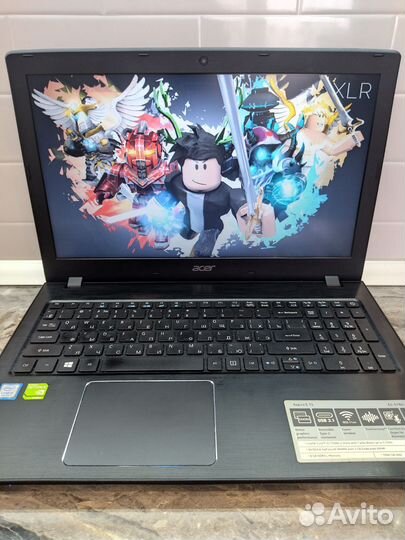 Игровой Acer core i5-7200U-4ядра/Nvidia940MX/OZU16