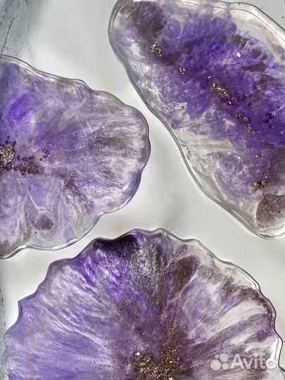 Подстаканники из эпоксидной смолы