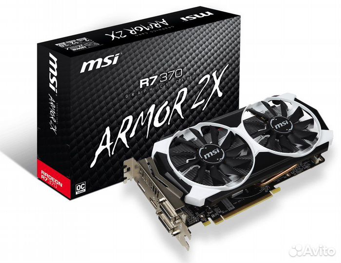 Видеокарта radeon R7 370 2GB
