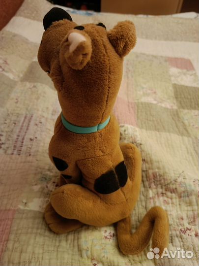 Мягкая игрушка «Скуби-Ду с футбольным мячом»