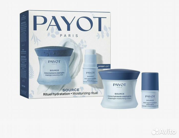 Набор крем для лица и стик под глаза Payot