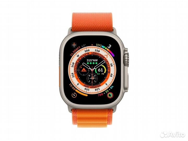 Apple Watch Ultra OrangeAlpineLoop