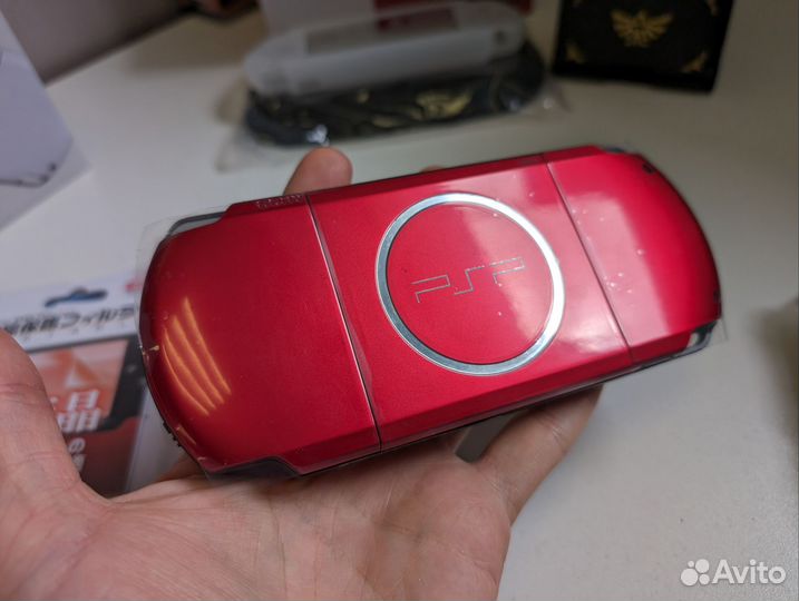 Новая Sony PSP 3008 Red 128gb (топ комплект)