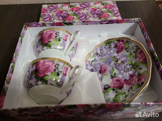 Чайный сервиз в подарочной упаковке