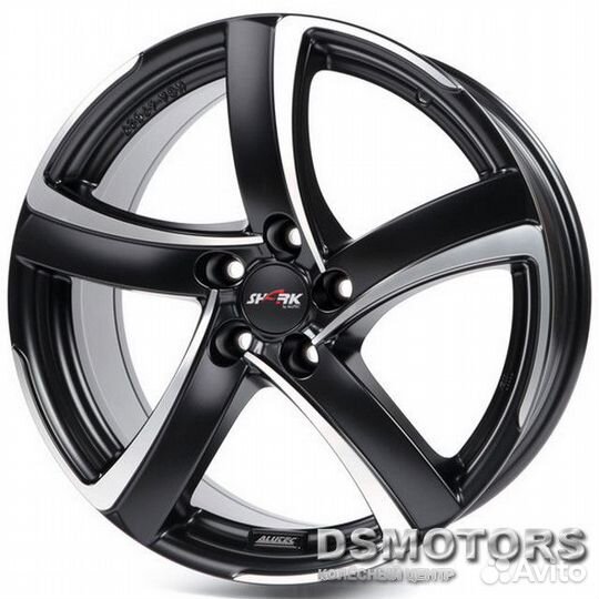 Диски Shark 7.5/17 5x100 ET35 d63.3 racing black f