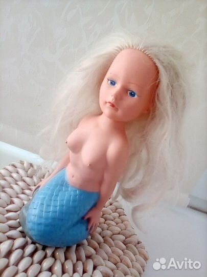 Кукла русалка резиновая Германия