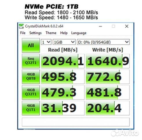 Ssd m2 nvme 1tb XrayDisk. Новый
