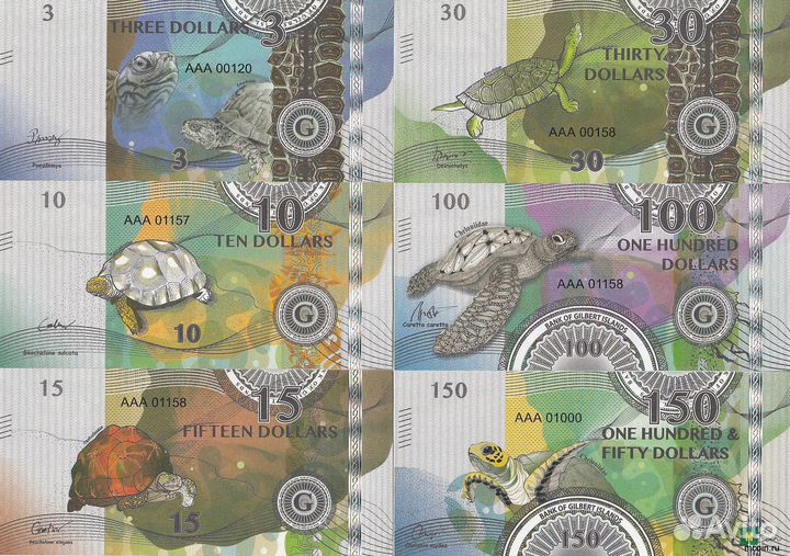 Острова Гилберта 6 бон 2016 года Черепахи