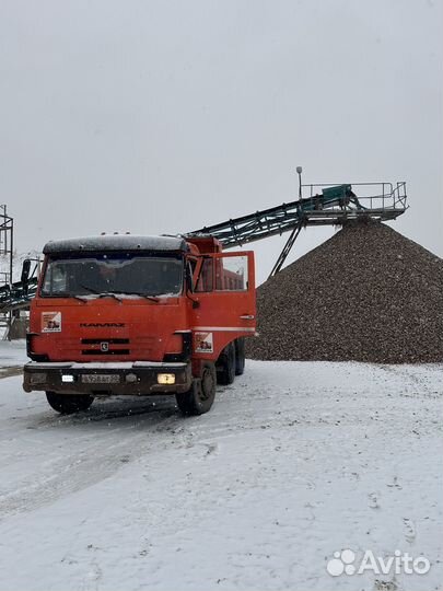 Доставка песок щебень