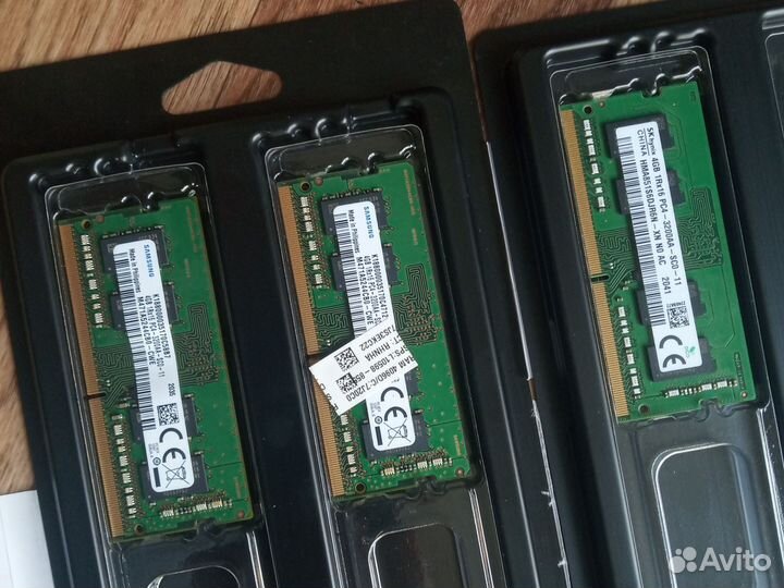 Оперативная память 4GB DDR4 sodimm