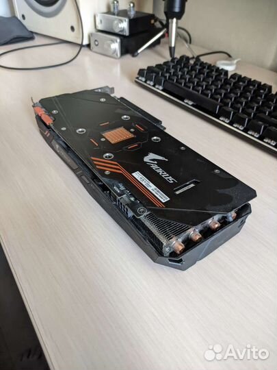 Видеокарта Gigabyte Aorus GTX 1070ti 8gb